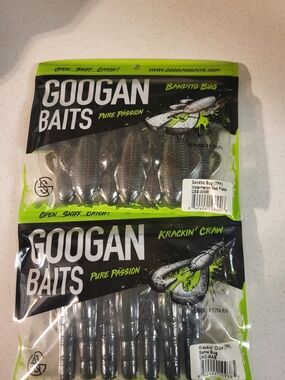 Bandito Bug & Krackin' Craw Combo Pack - Green/Black